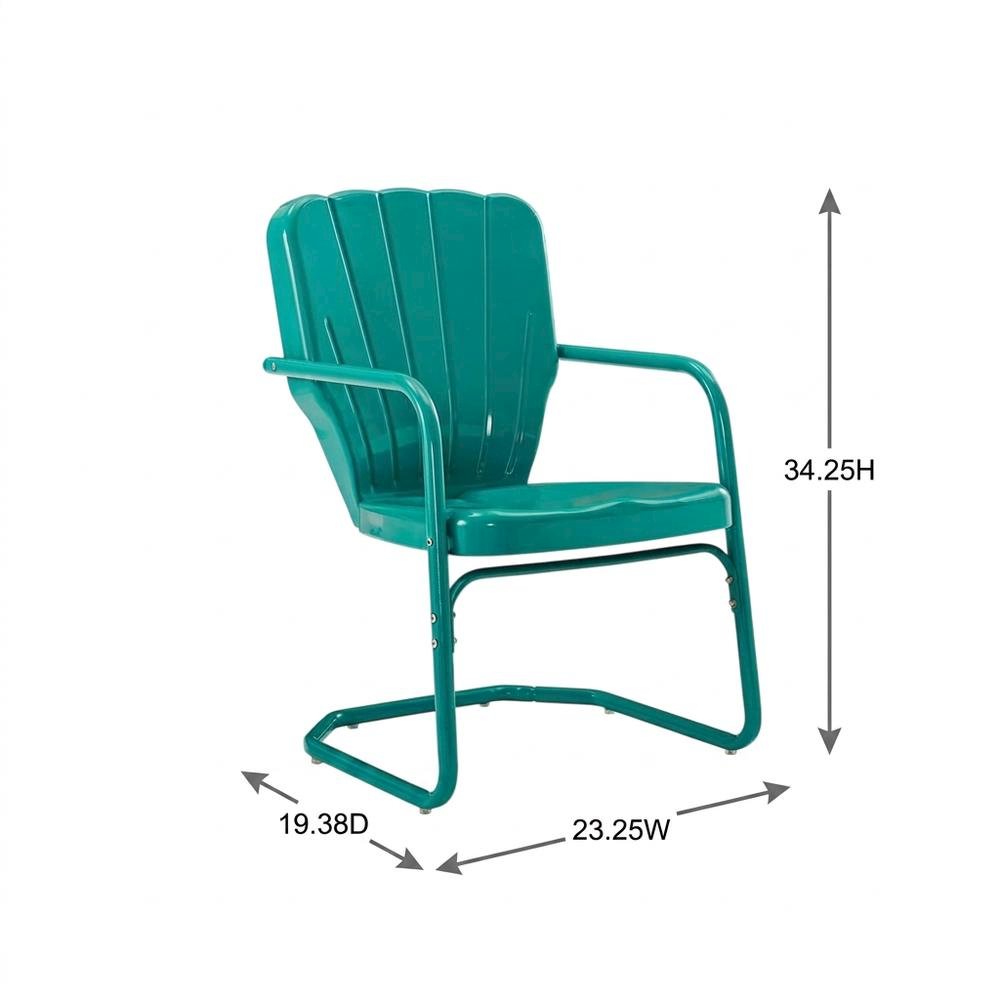 Retro Style Outdoor Chair Set with Armrests and Cushioned Seats for Patio. Picture 6