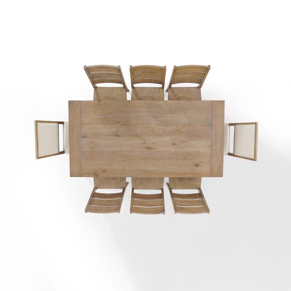 Joanna 9-Piece Dining Table Set For 8, Table, 6 Ladder-Back Chairs, 2 Chairs. Picture 10