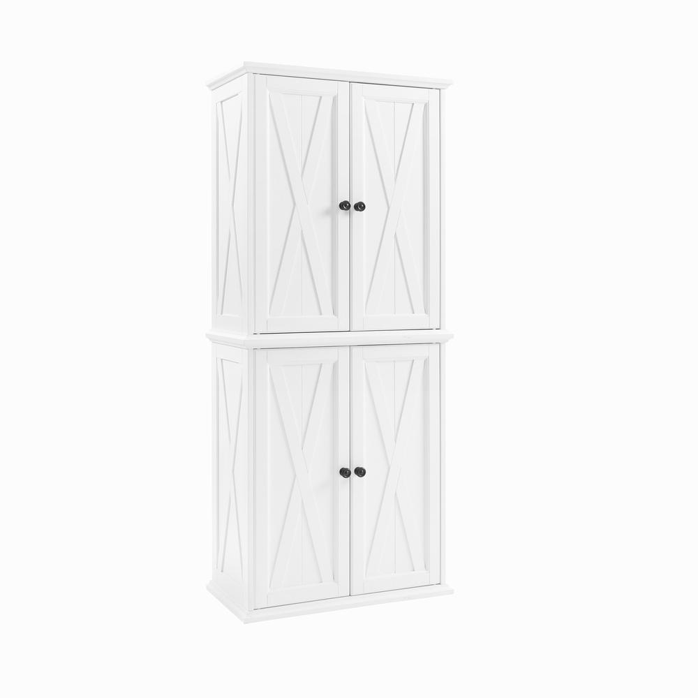 Clifton Tall Kitchen Storage Pantry - 2 Stackable Pantries. Picture 11