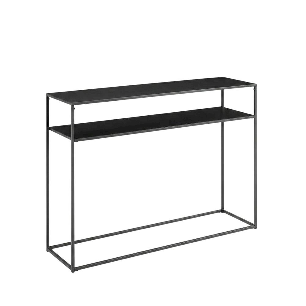 Rustic Entryway Console Table with Anti-Tip Stability and Durable Build. Picture 1