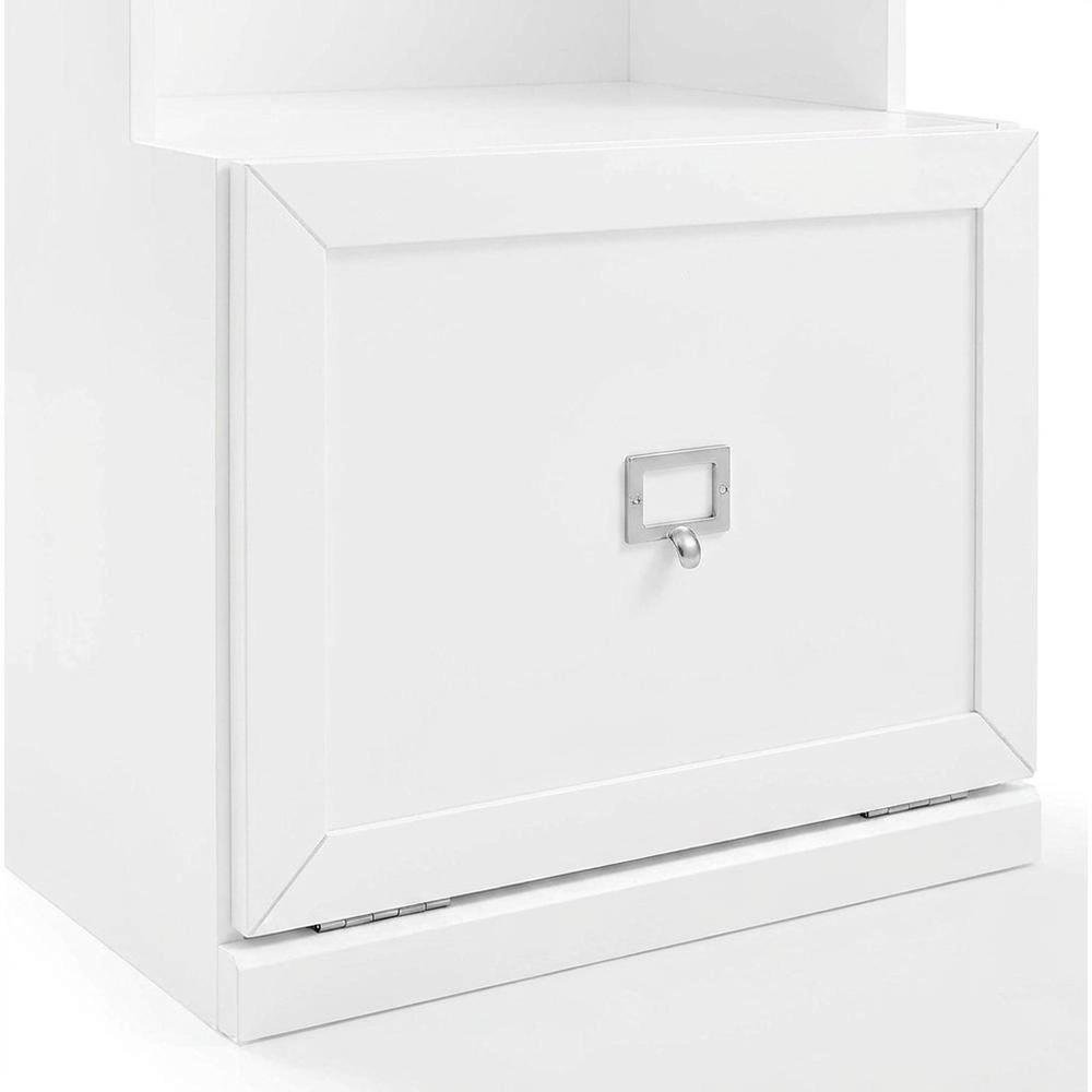 Hall Tree with Shelves and Coat Storage in Elegant Finish. Picture 6