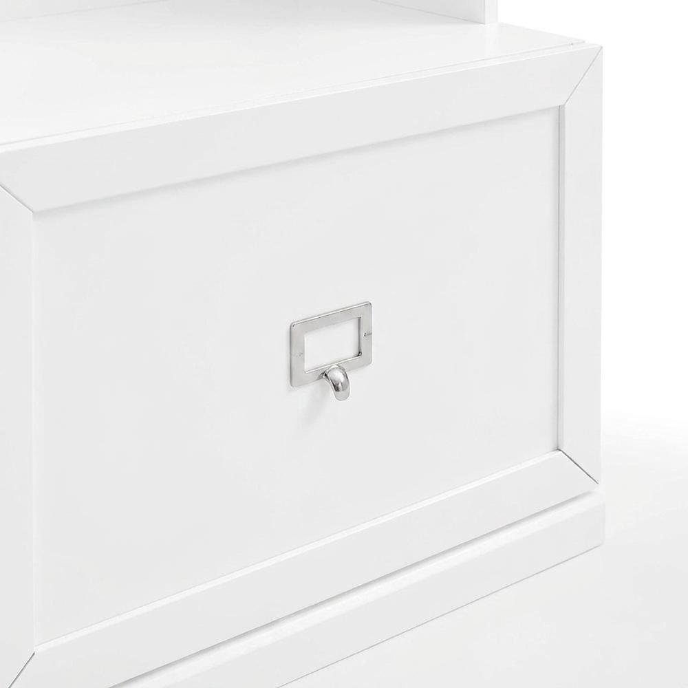Hall Tree with Shelves and Coat Storage in Elegant Finish. Picture 7