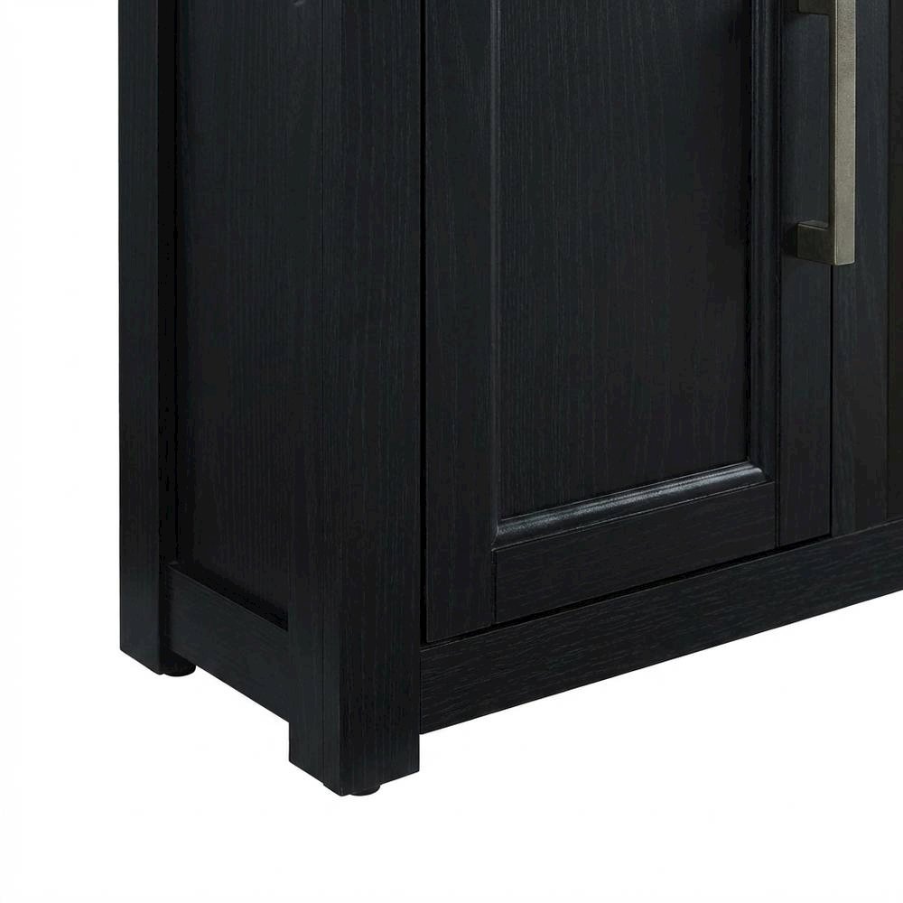 Corner Fireplace TV Stand for 50+ Inch Screens with Storage Shelves. Picture 6