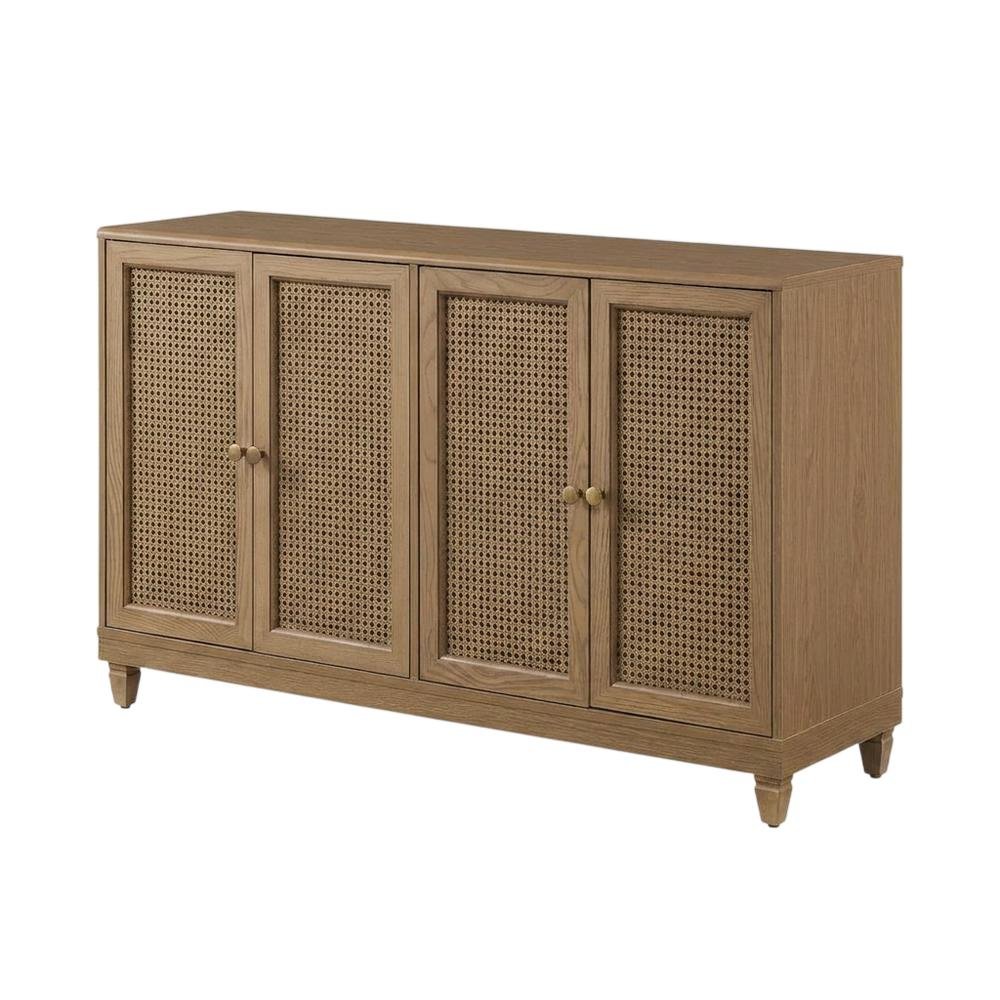 Sideboard with Anti-Tip Mechanism and Spacious Storage for Living Rooms. Picture 1
