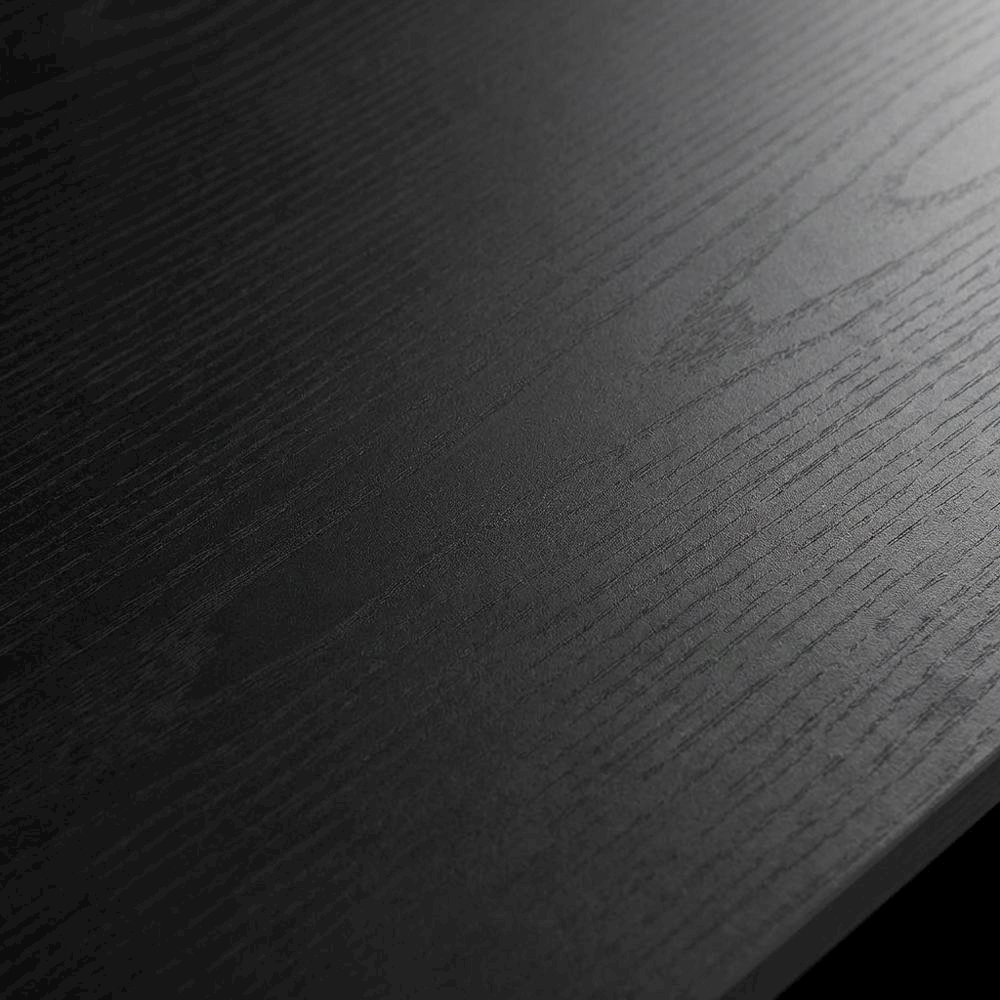 Dark Wood Finish 4-Cube Record Player Stand with Vinyl Storage. Picture 5