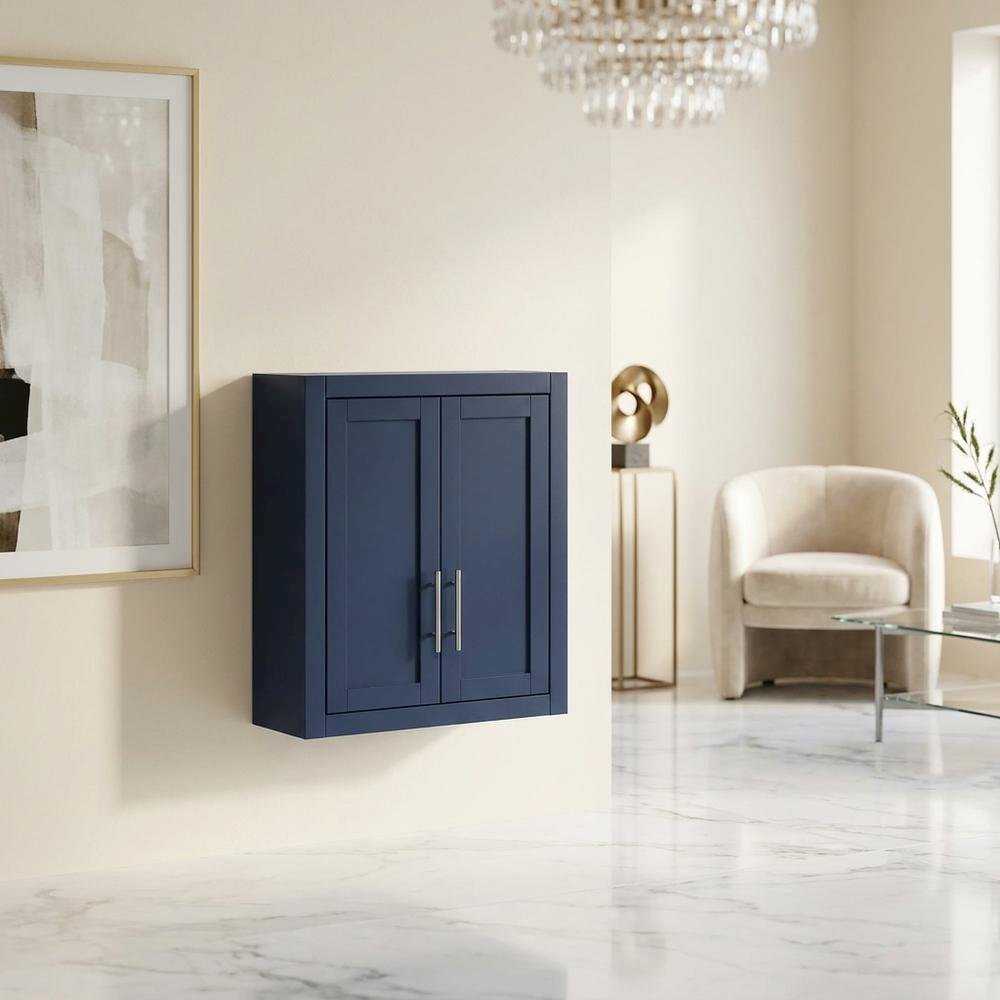 Wall Storage Cabinet in Stylish Finish for Versatile Organization. Picture 4