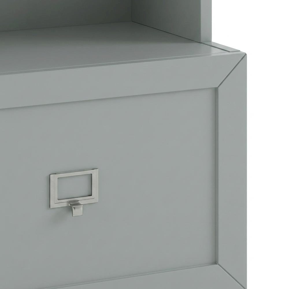 Wood Hall Tree with Storage Bench and Coat Hooks for Entryway. Picture 6