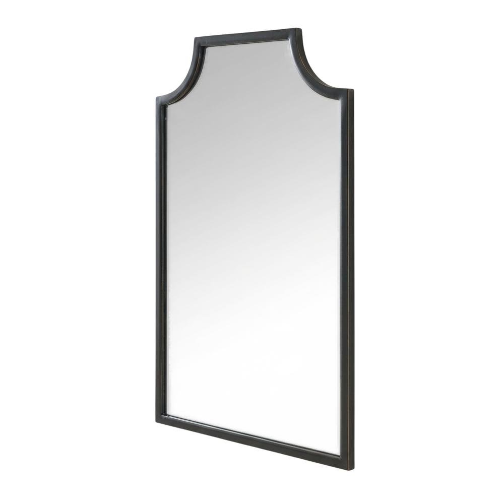 Oil Rubbed Bronze Bathroom Mirror with Anti-Tip Hardware and ISTA Certification. Picture 3