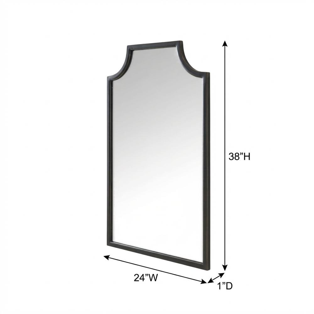 Oil Rubbed Bronze Bathroom Mirror with Anti-Tip Hardware and ISTA Certification. Picture 5