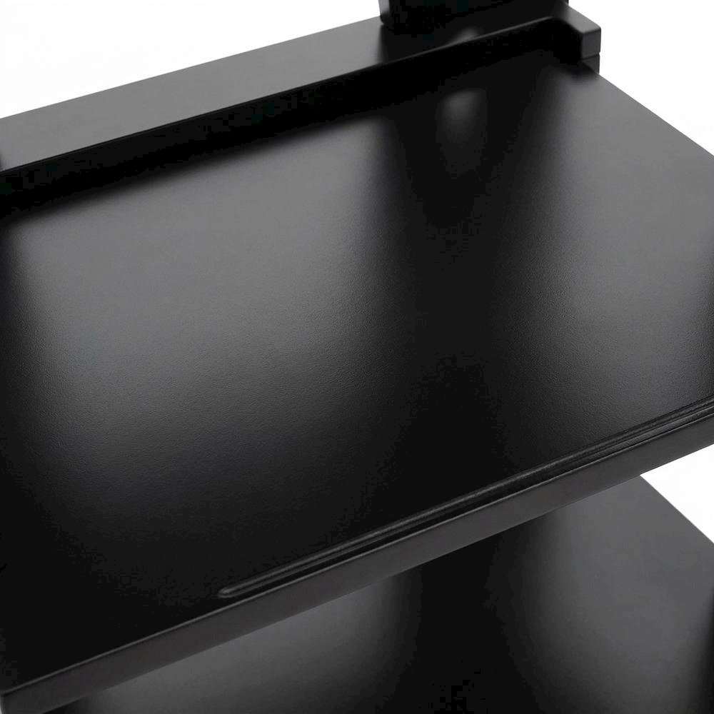 Black Turntable Stand with Anti-Tip Hardware and ISTA Certification. Picture 5