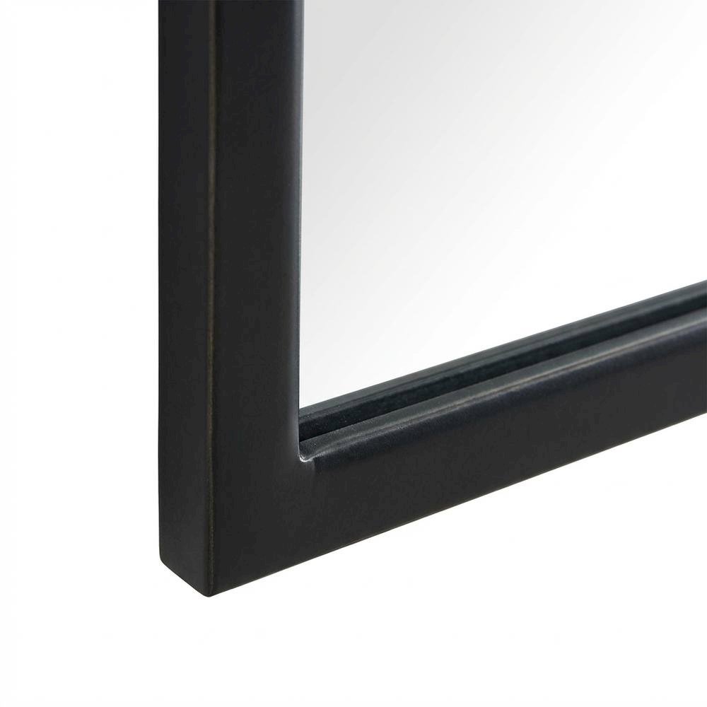 Oil Rubbed Bronze Bathroom Mirror with Anti-Tip Hardware and ISTA Certification. Picture 6