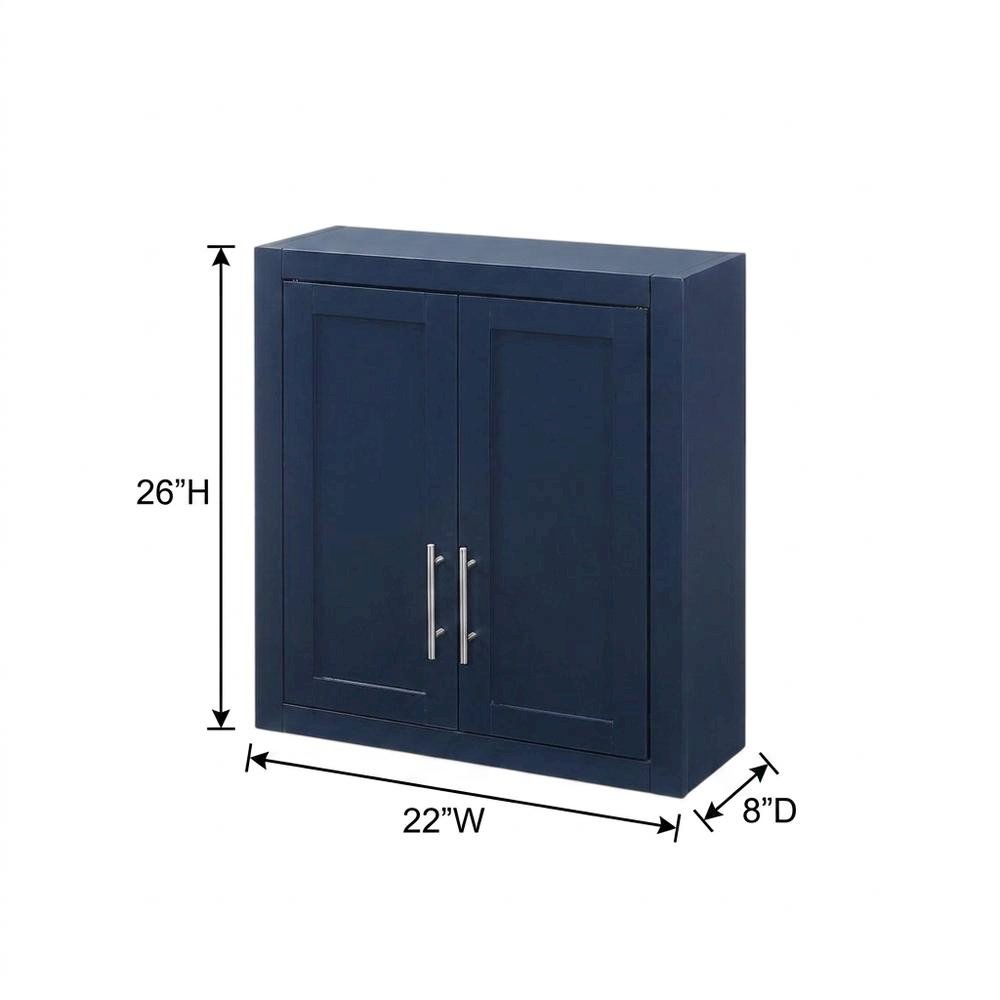 Wall Storage Cabinet in Stylish Finish for Versatile Organization. Picture 5