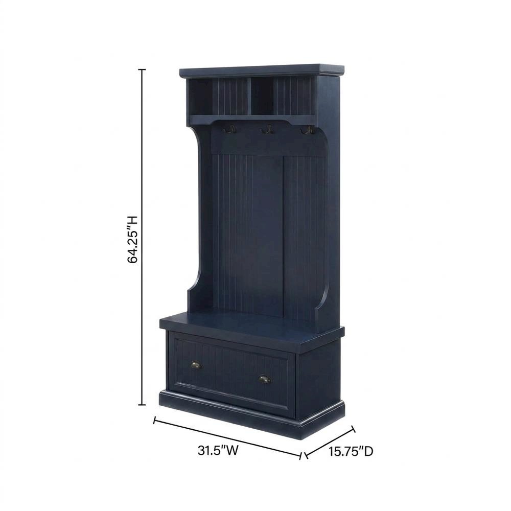 Hall Tree with Practical Storage and Charming Design. Picture 5