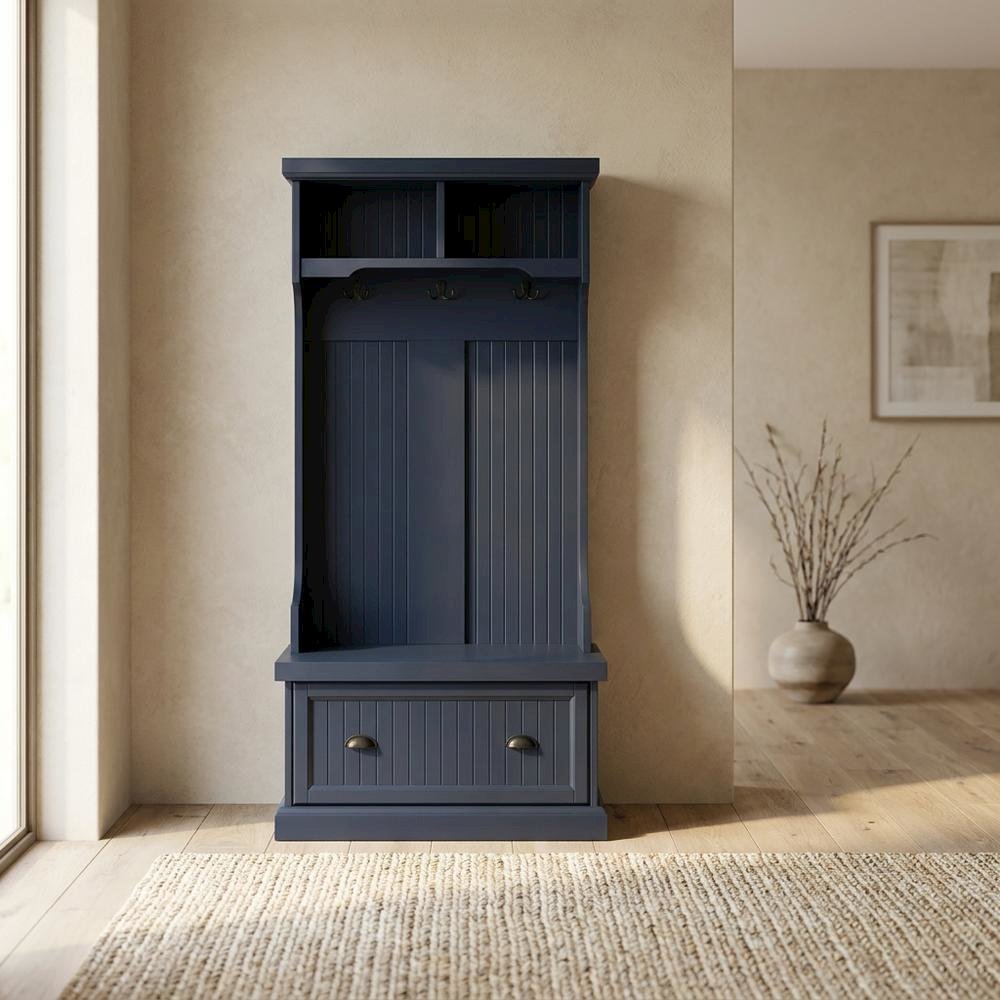 Hall Tree with Practical Storage and Charming Design. Picture 2