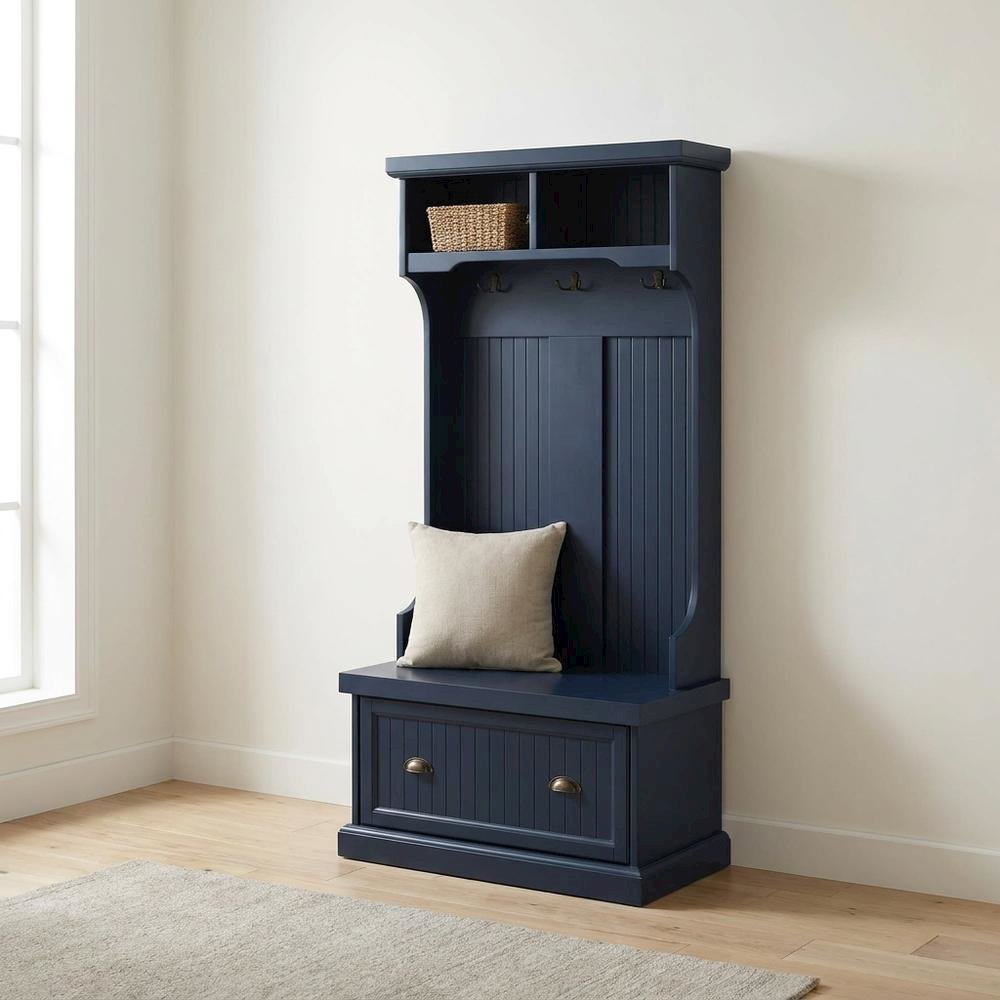 Hall Tree with Practical Storage and Charming Design. Picture 4