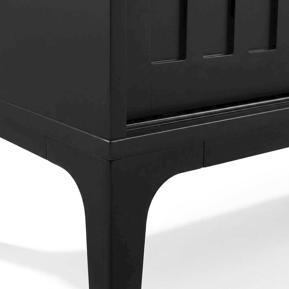 Large record player cabinet with vinyl storage in modern design. Picture 7