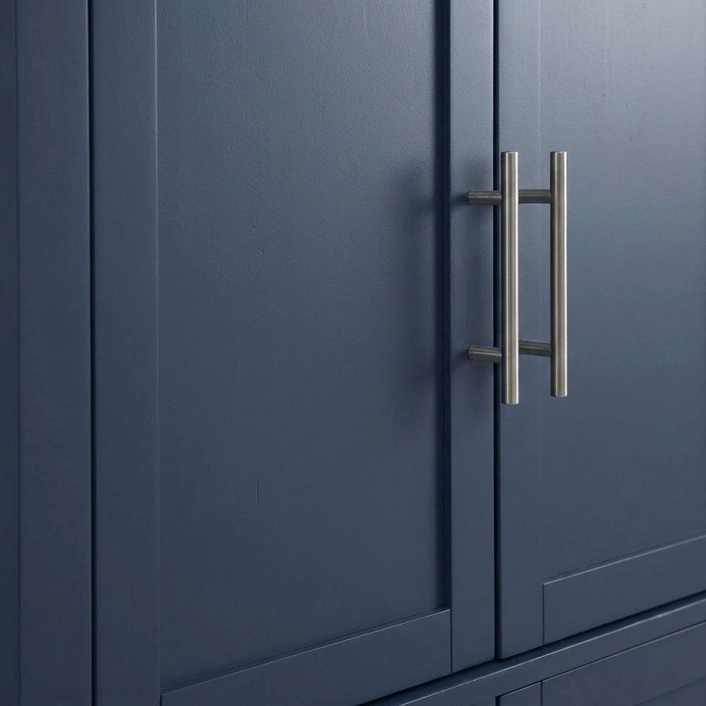 Tall Kitchen Storage Pantry with Anti-Tip Mechanism and Floor Clearance. Picture 4