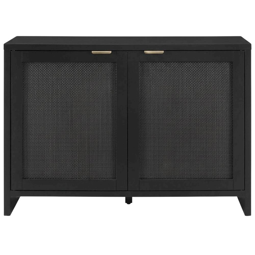 Vintage Style Record Player Cabinet with Vinyl Storage for Entertainment Centers. Picture 4