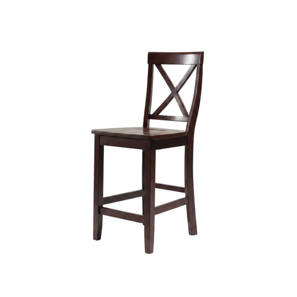 Counter Height Bar Stool Set in Sleek Design with Comfort Features. Picture 3