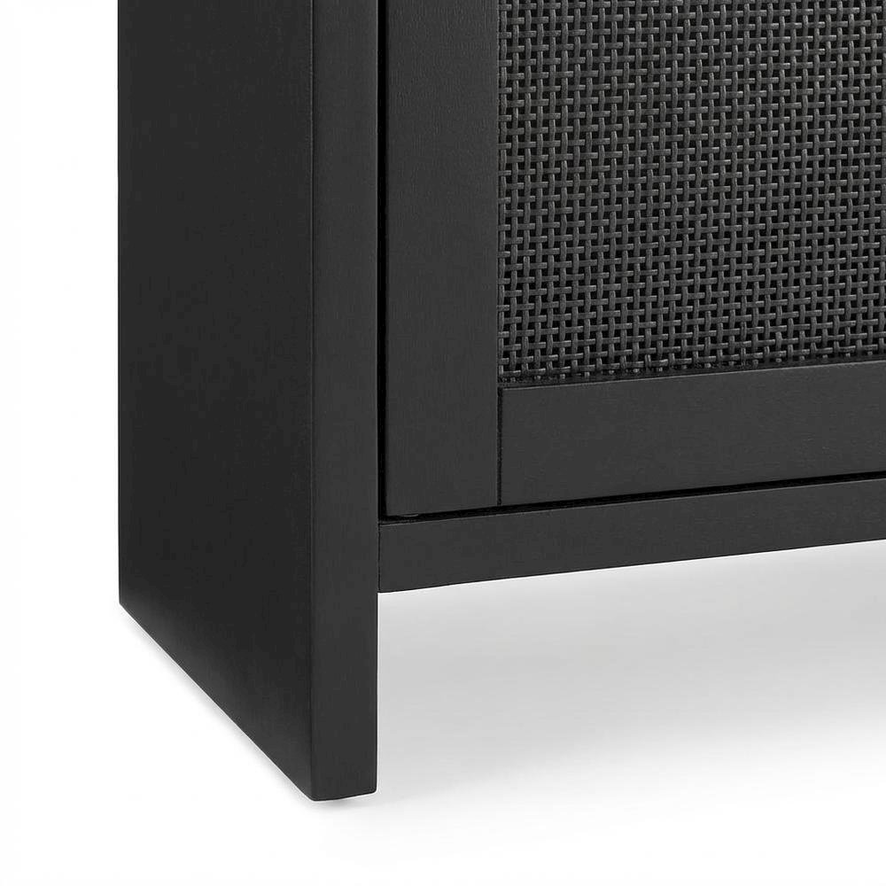 Vintage Style Record Player Cabinet with Vinyl Storage for Entertainment Centers. Picture 6
