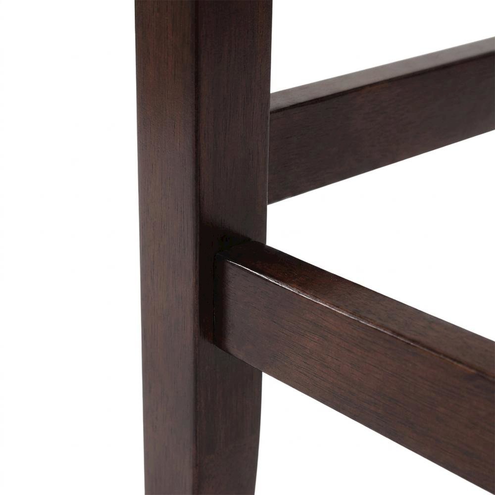 Counter Height Bar Stool Set in Sleek Design with Comfort Features. Picture 7