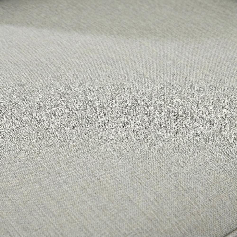 Gray Outdoor Wicker Corner Chair with Weatherproof Design. Picture 7