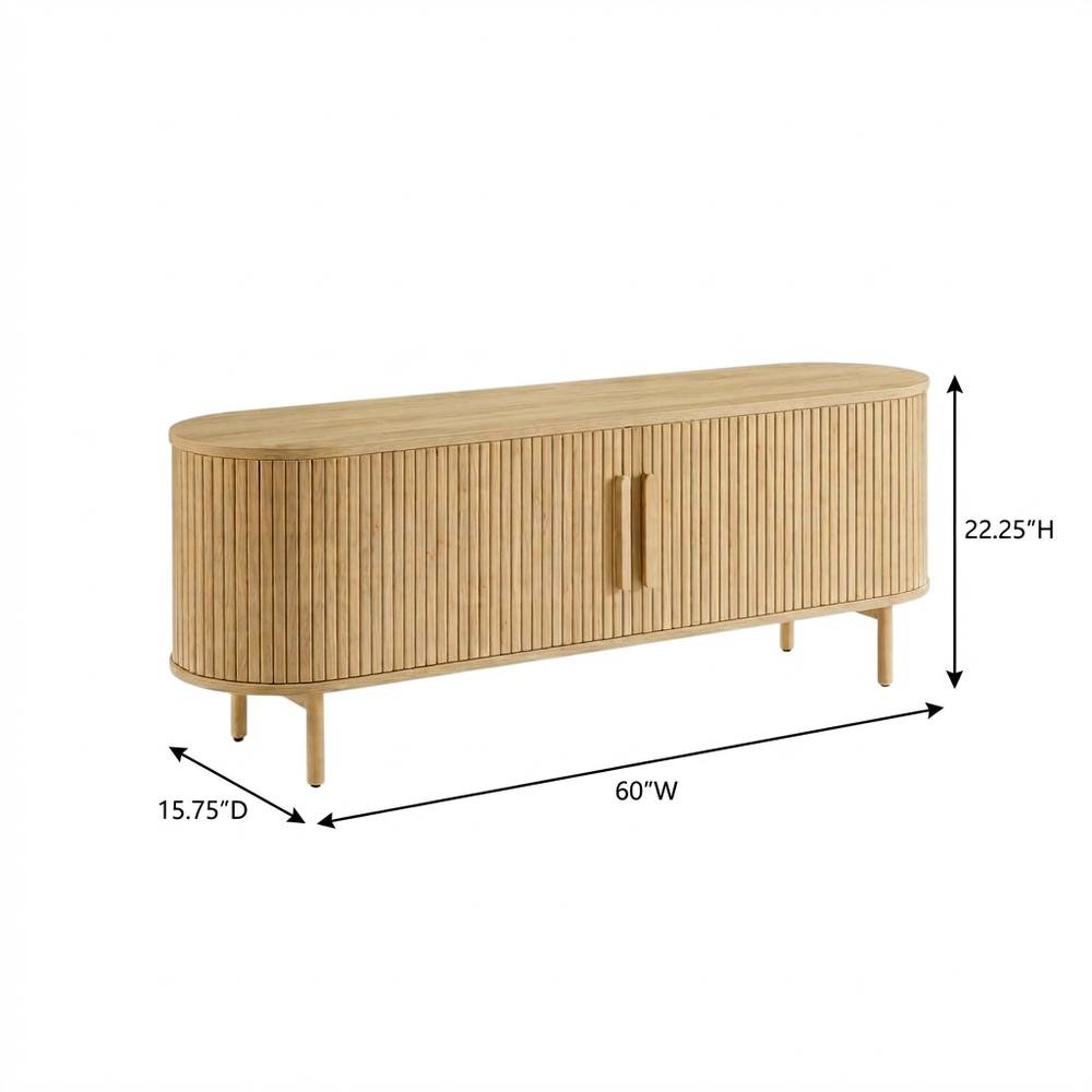 Wooden Record Player Cabinet with Vinyl Storage for Entertainment Rooms. Picture 7