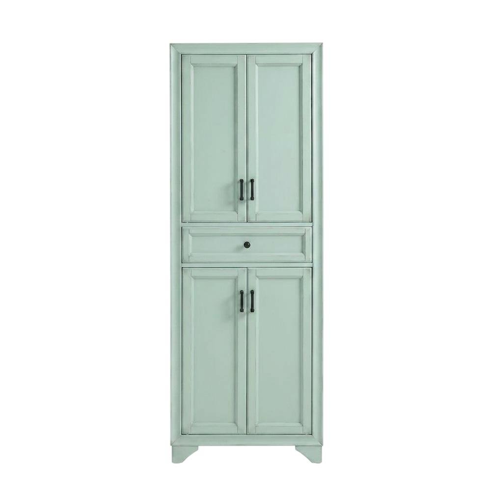 Neutral Finish Kitchen Storage Pantry with Anti-Tip & Floor Clearance. Picture 4