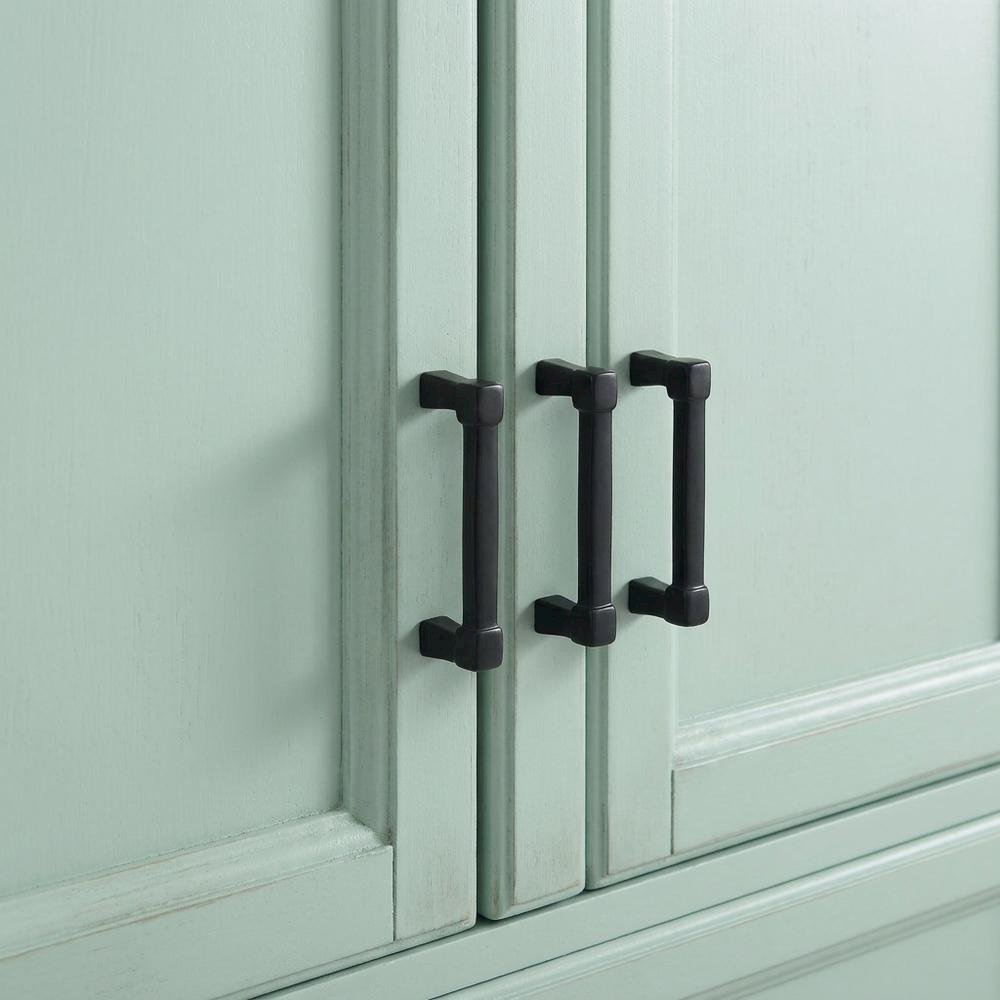 Neutral Finish Kitchen Storage Pantry with Anti-Tip & Floor Clearance. Picture 5