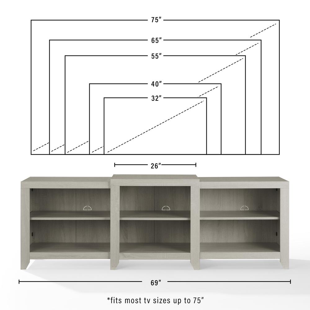 Ronin Low Profile Tv Stand For 75+ Inch Tv. Picture 6