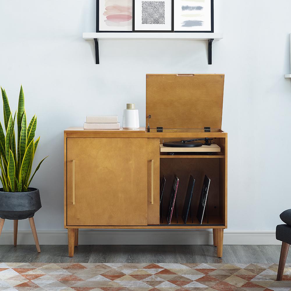 Everett Record Storage Media Console. Picture 9