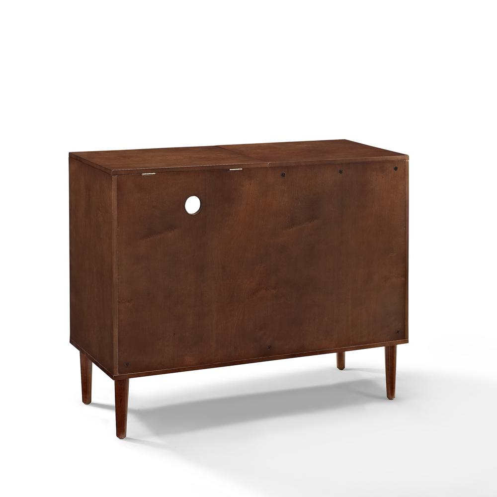 Everett Media Console Mahogany. Picture 8