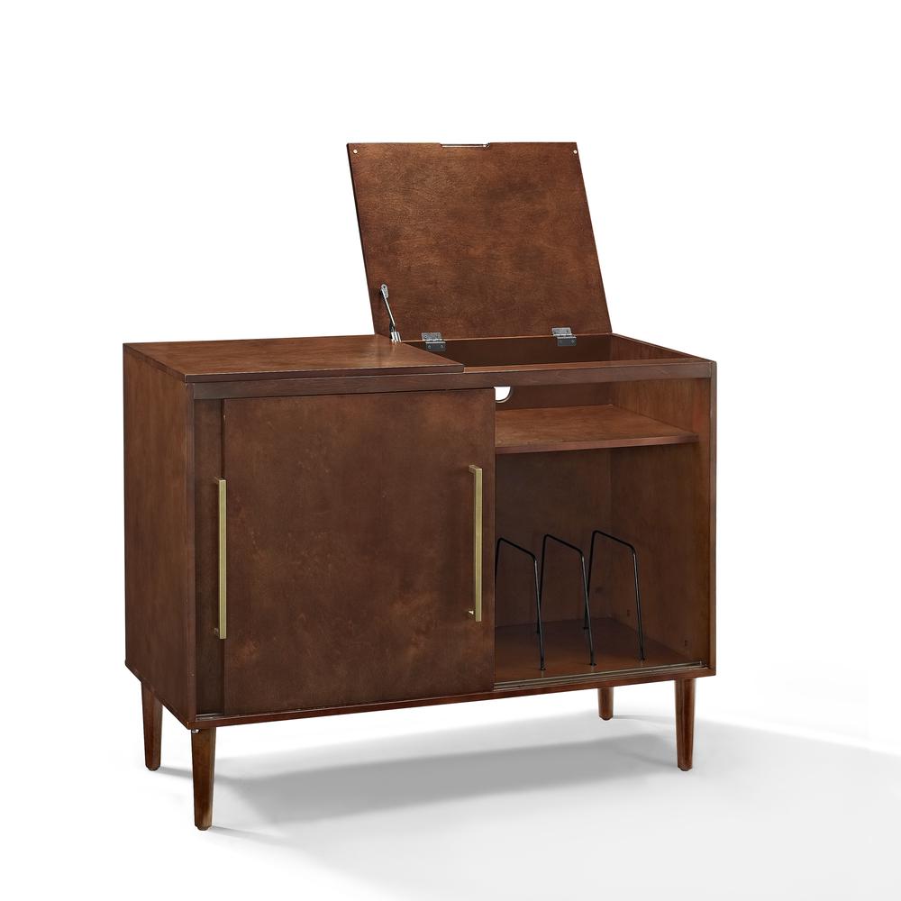 Everett Media Console Mahogany. Picture 9