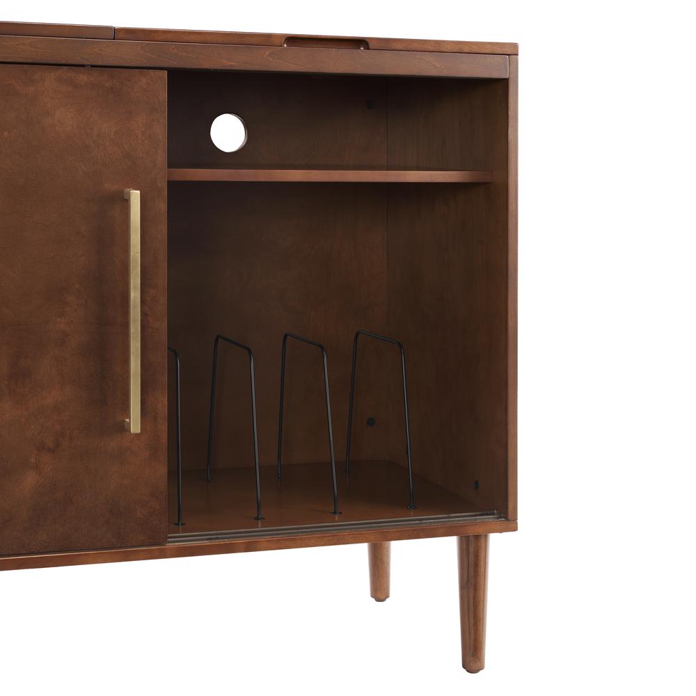 Everett Media Console Mahogany. Picture 11