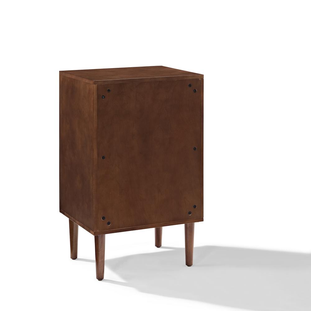 Everett Record Player Stand Mahogany. Picture 8