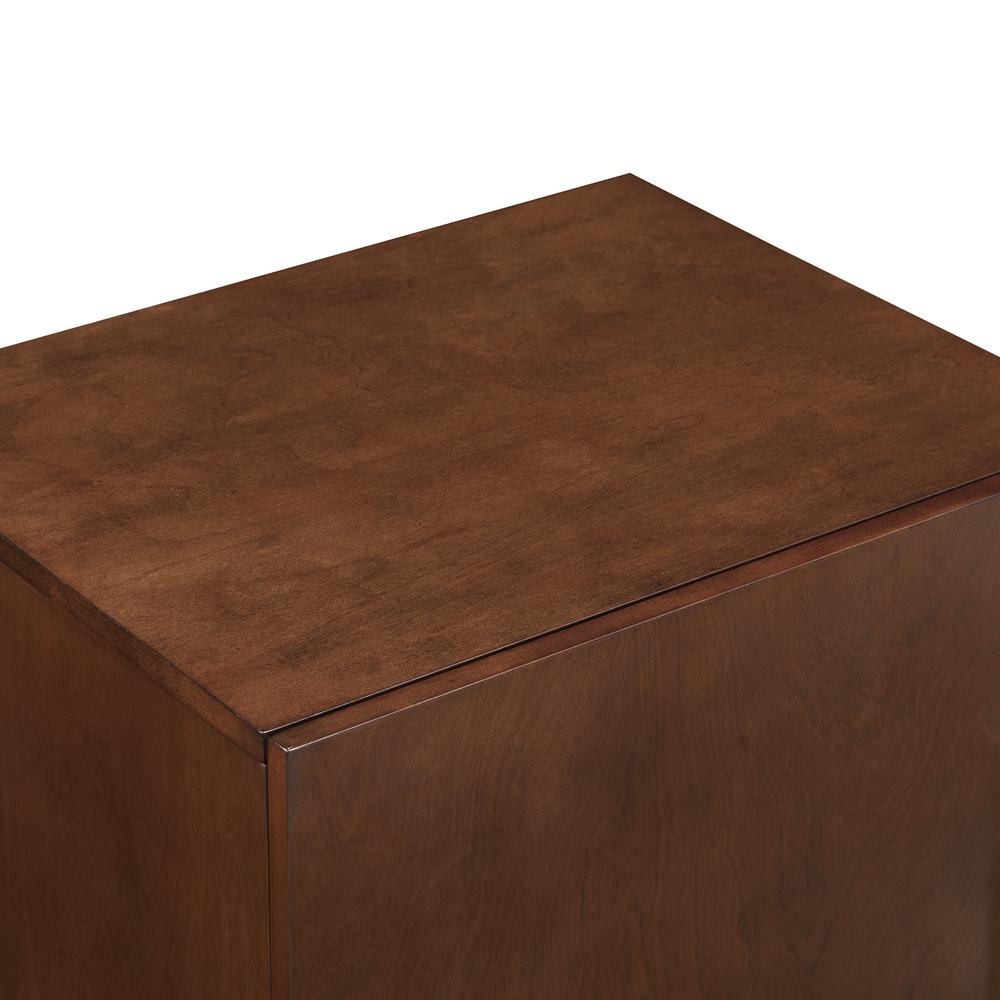 Everett Record Player Stand Mahogany. Picture 10