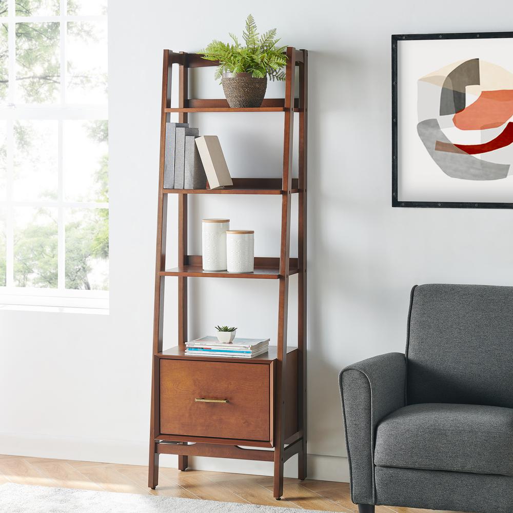 Landon Small Etagere Mahogany. Picture 2