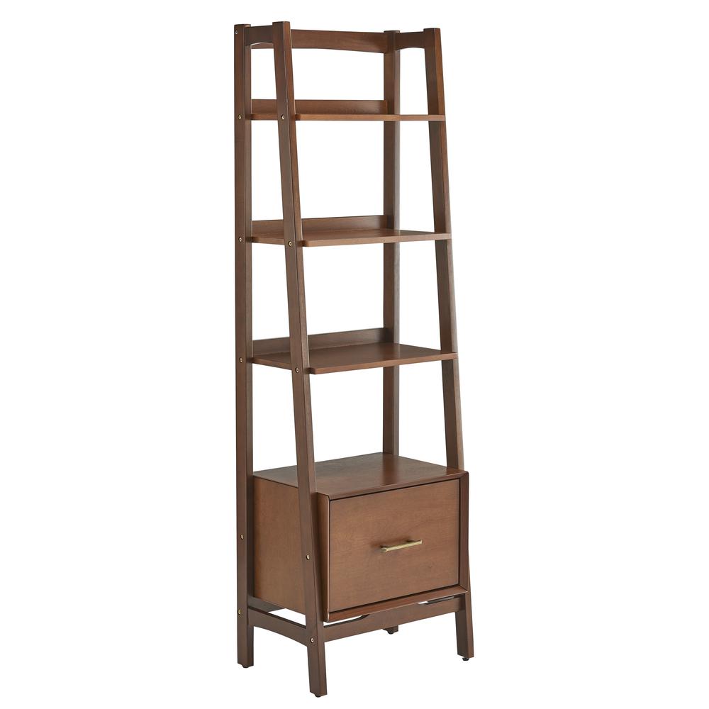 Landon Small Etagere Mahogany. Picture 1