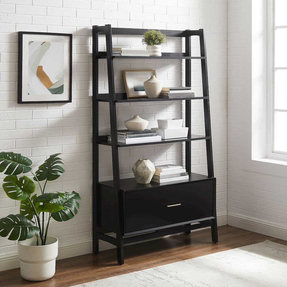Landon Large Etagere Bookcase. Picture 5