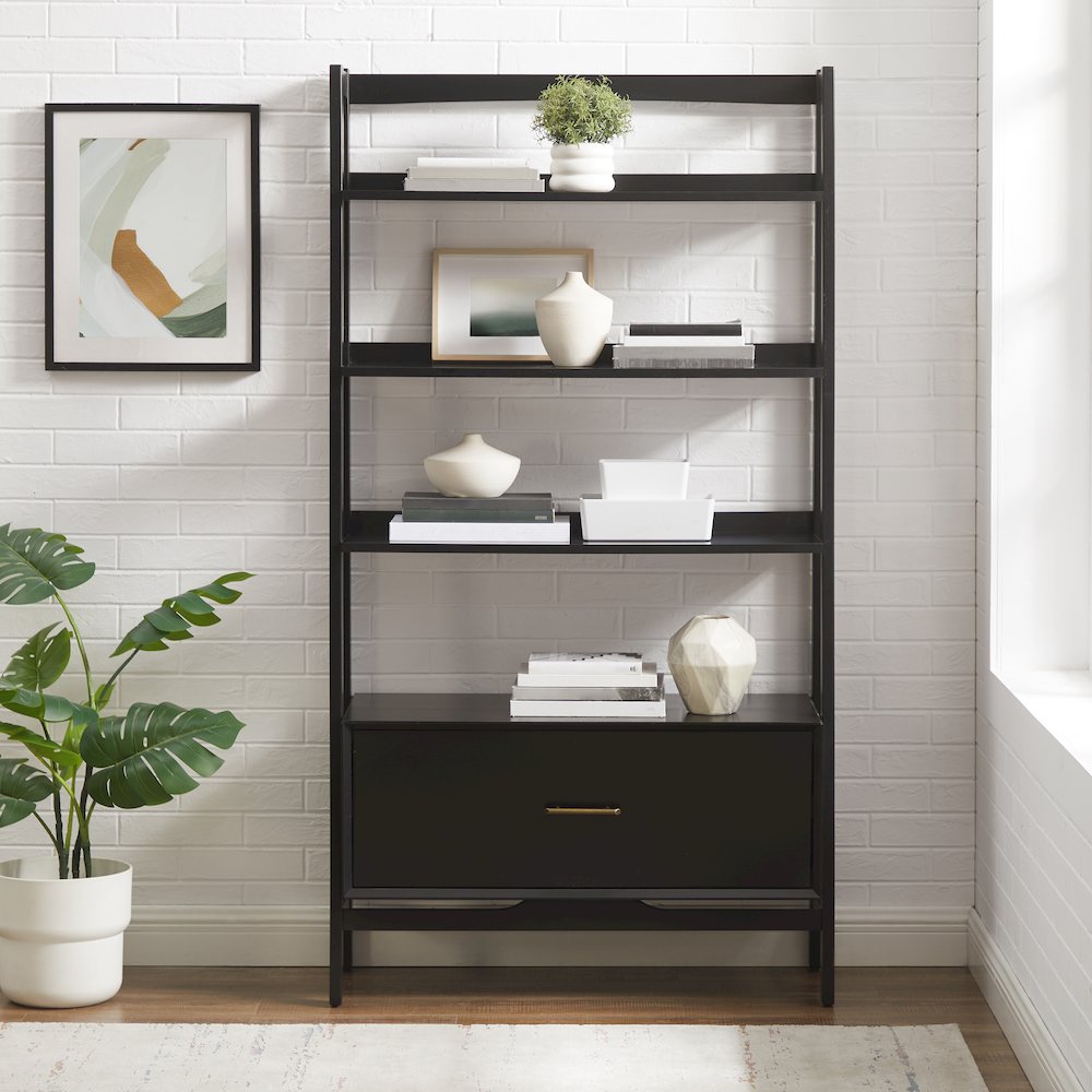 Landon Large Etagere Bookcase. Picture 6