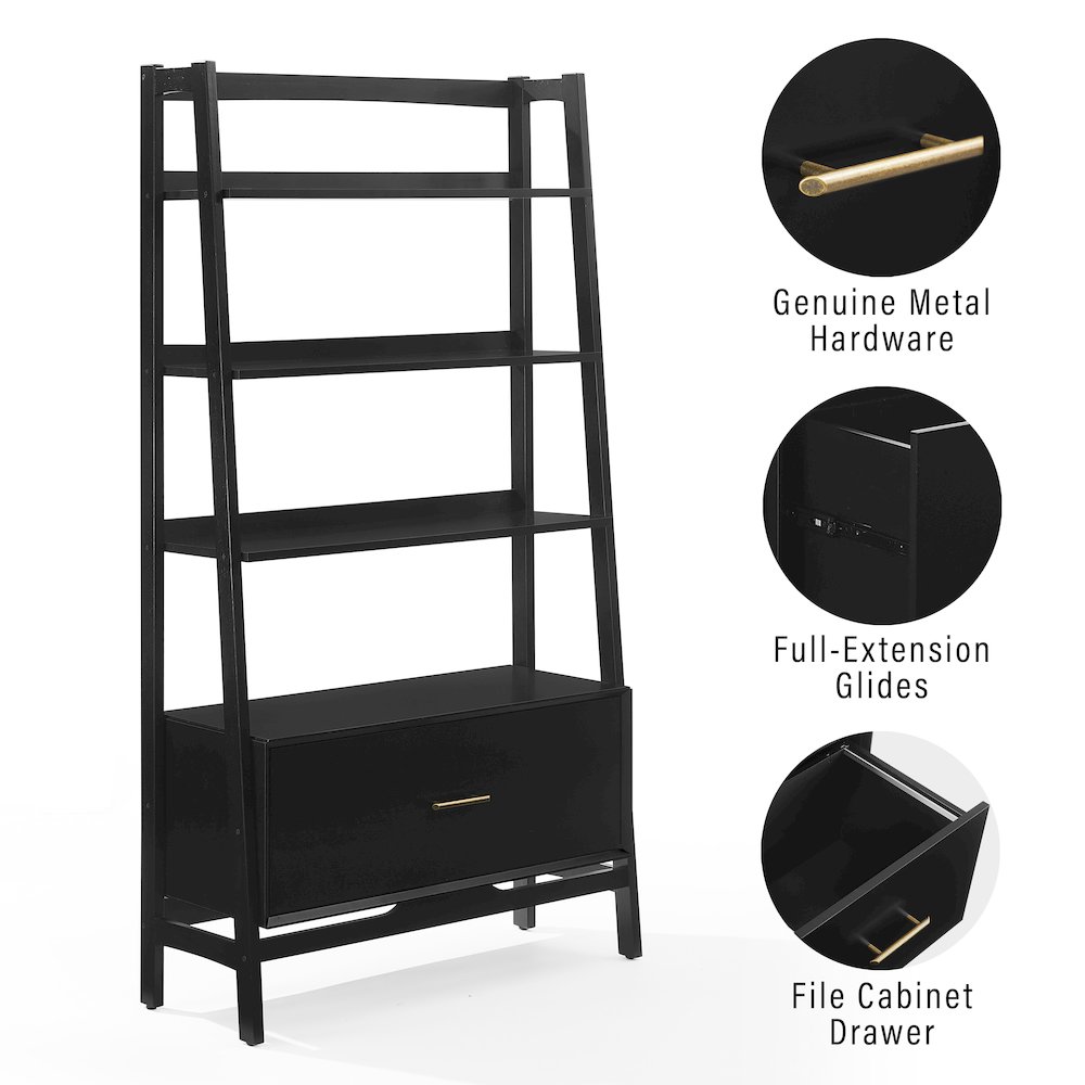 Landon Large Etagere Bookcase. Picture 7