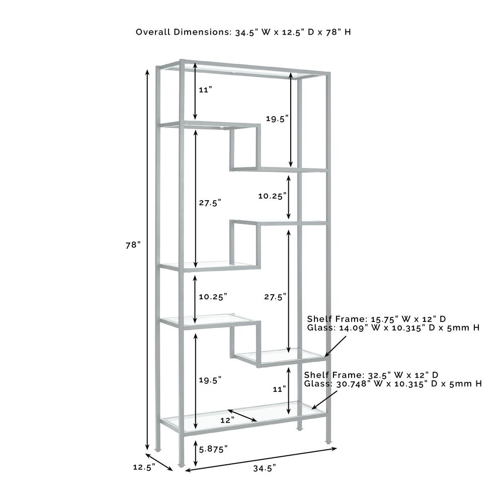 Sloane Etagere Bookcase. Picture 6