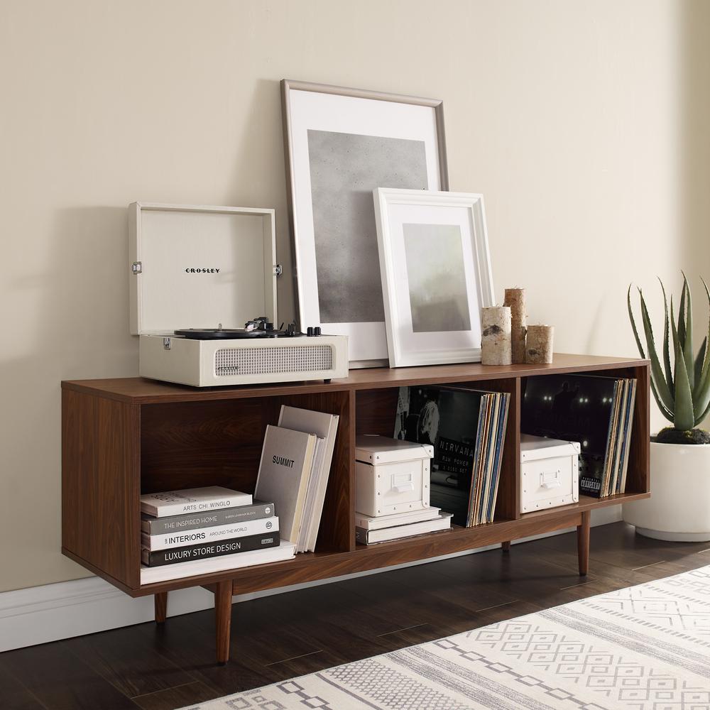 Liam Large Record Storage Console Cabinet. Picture 4