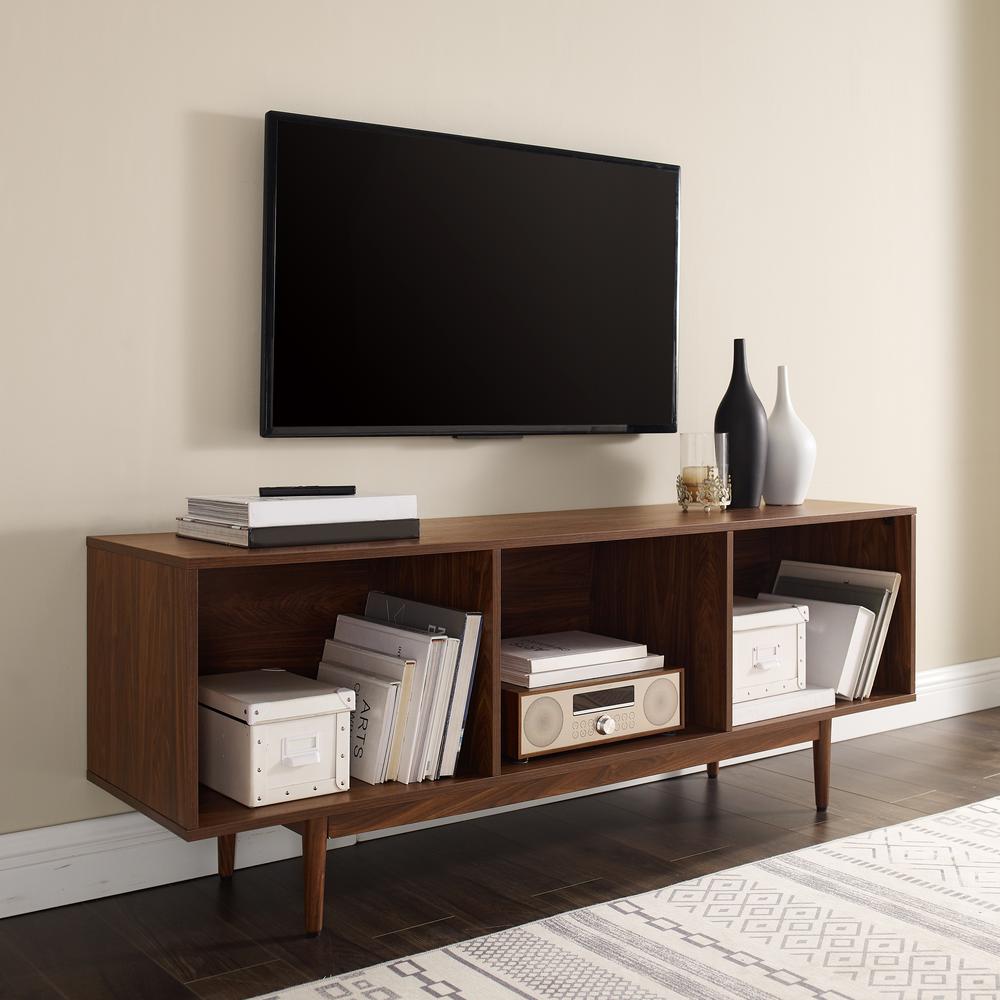 Liam Large Record Storage Console Cabinet. Picture 3