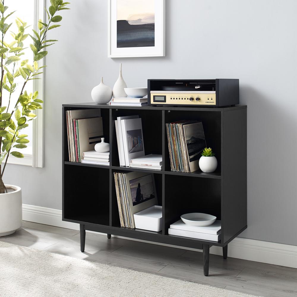 Liam 6 Cube Record Storage Cube Bookcase. Picture 7