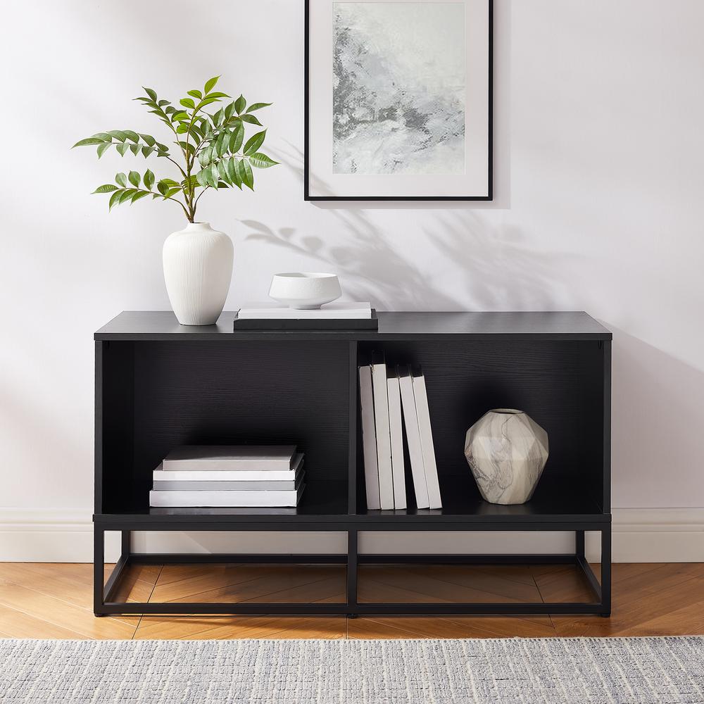 Enzo Medium Record Player Stand With Vinyl Storage. Picture 4