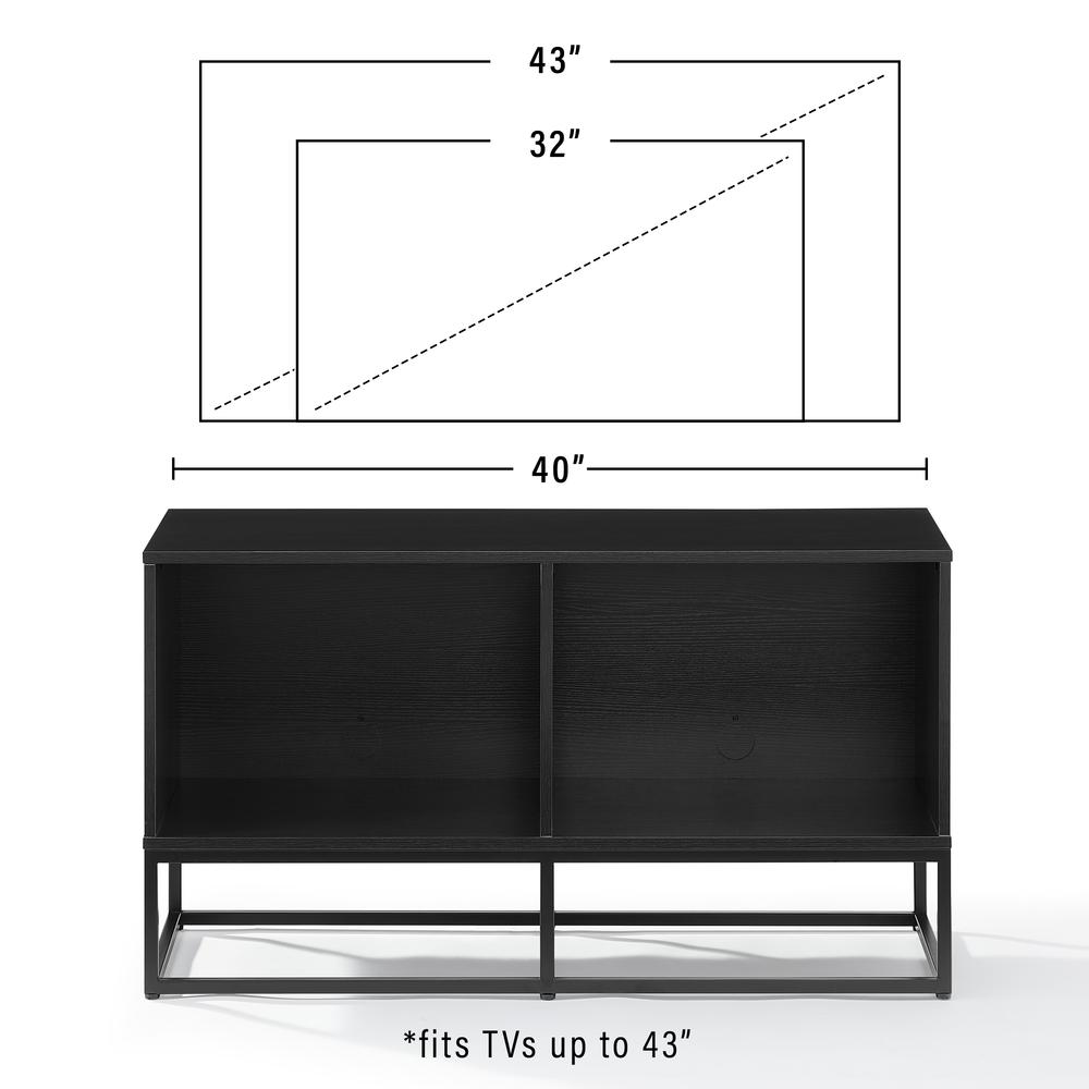 Enzo Medium Record Player Stand With Vinyl Storage. Picture 6