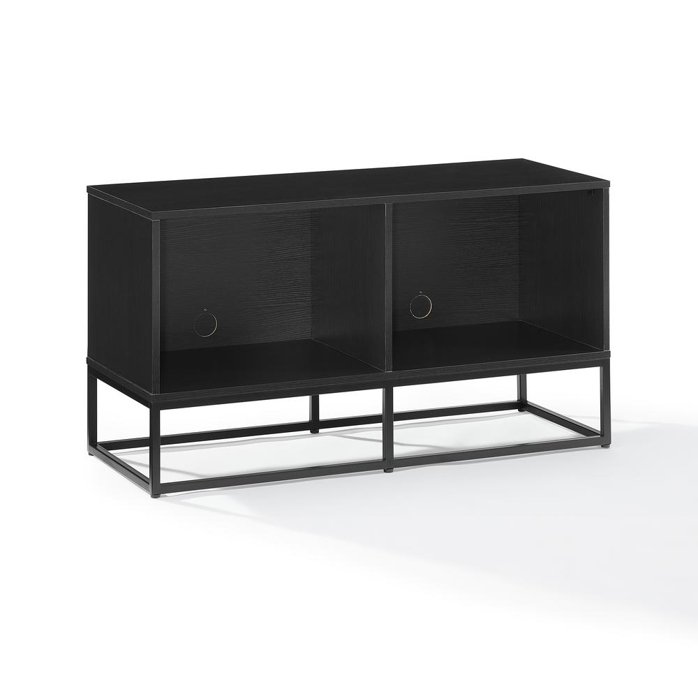 Enzo Medium Record Player Stand With Vinyl Storage. Picture 1