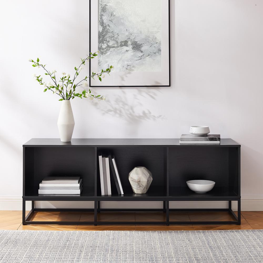 Enzo Large Record Storage Media Console. Picture 5