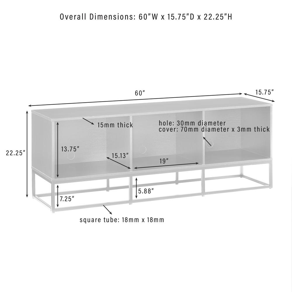 Enzo Large Record Storage Media Console. Picture 10